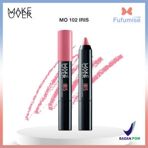 MAKE OVER Color Stick Matte Crayon 2.6g / mate makeover lipstick (BPOM)