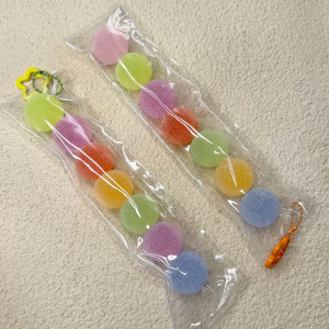 🌈!!NEW!!🌈Squishy Toy Stress Relief Toy Colorful Rainbow Candy Stick Cut Squeeze Slow Rebound Decompression Toy
