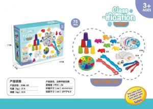 Direct Sales Rainbow Counting Soft Gel Color Classification Stackable Cups Early education cognitive and educational toys Teaching Aids