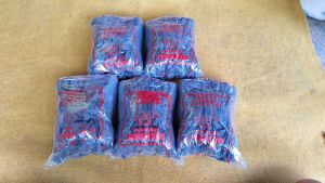 Sarung Tangan Kain 1 Lusin Tebal  Abu  Putih 12 Pasang 24 Pcs tukang bangunan safety  kerja proyek