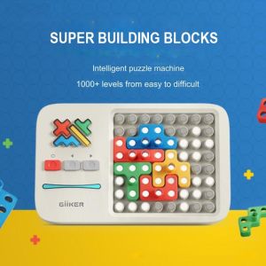 [CHINESE MANUAL] Giiker Super Blocks Levelled UP Challenges Logic Exercise Board Game Educational Jigsaw Toy for Kids