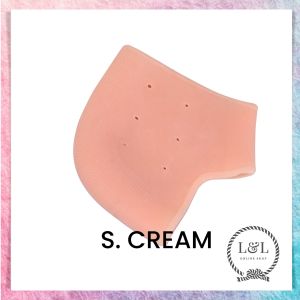 Bantalan Pelindung Tumit Anti Lecet Kaus Kaki Silikon Lembut Aksesoris Sepatu Heels