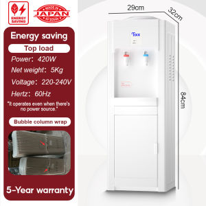Tixx Water Dispenser Hot and Cold with Locker Low Noise Home Appliance Top Loading