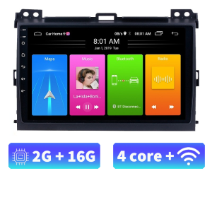Acodo Android 12 2Din 9 Inch Car Radio Multimedia Video Player For Toyota Land Cruiser Prado 2004-2009 Multimedia Player Gps Navigation Carplay Autoradio IPS Screen Wifi Stereo