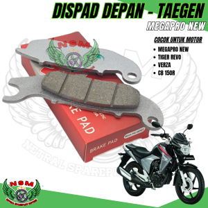 ( original taegen ) Kampas rem cakram depan megapro new / verza / tiger revo / cb150r