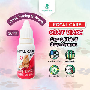 Royal Care Obat Diare dan Mencret Cat and Dog - Obat Diare dan Mencret Ampuh Sembuh Murah untuk Kucing dan Anjing