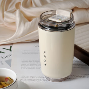 SMEG Insulated Cup Portable Accompanying Cup Cold and Hot Dual Purpose Large Capacity Stainless Steel Water Coffee Cup
