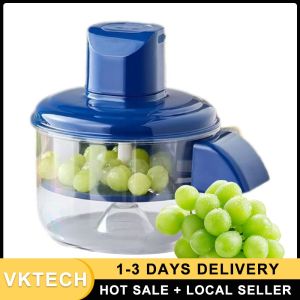 Electric Grape Peeler Machine Rechargeable Portable Kitchen Utensil Automatic Fruit Peeling Device for Home Use