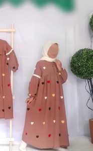 Gamis Pom Pom Anak-Anak