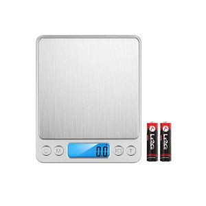 Smith Tools 3KG Digital Kitchen Scale penimbang digital scale Mini Pocket Jewelry Scale Cooking Food Scale Stainless Stee