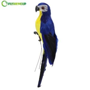 8TH Artificial Simulation Foam Bird Handmade Simulation Parrot Fake Animal Bird Imitation Bird Model for Party Accessories