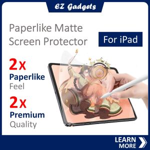 Paperlike Screen Film for iPads Matte Protector Anti Fingerprint Anti Glare Suitable for Drawing and Writing