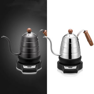 700ml Capacity Gooseneck Electric Pour-over Kettle Coffee Tea Variable Temperature Control Coffee Pot Water Kettle Suit for 200V