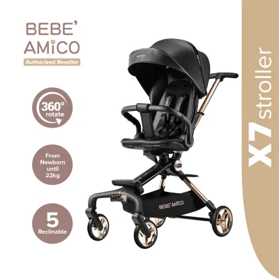 Bebe Amico Two Ways Facing Stroller X7 BebeAmico