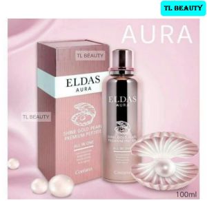 [TEM PHỤ + VAT] Coréana Eldas Aura Shine Gold Pearl Premium Peptide All In One Tinh Chất Tế Bào Gốc