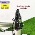 Thang nhôm rút đôi chữ A Nakata NEW, Chiều cao chữ A từ 1m9, 2m2, 2m5, 2m8, 3m2, 3m6, 4m1. Bảo hành 2 năm. 