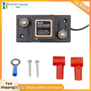 【HFM】 Mini Voltage Sensitive Relay Waterproof Voltage Sensitive Relay 12V 50A VSR Smart Switch for Car ATV UTV Boats RV Truck