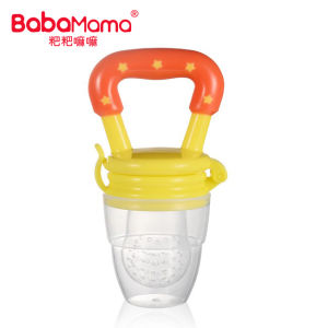 VREN Food Grade Safety BPA Free Silicone Newborn Food Fruit Teether Silicone Feeding Feeder Baby Pacifier