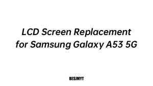 for Samsung Galaxy A53 5G Screen Replacement with Frame LCD Display Touch Digitizer Full Assembly Fix Glass with Repair Tools Kit SM-A536U SM-A536U1
