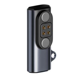 Charging Adapter for X18 Bone Conductions Headphone Type C to 4 Pin Magnetic Charging Converter with Indicator Light