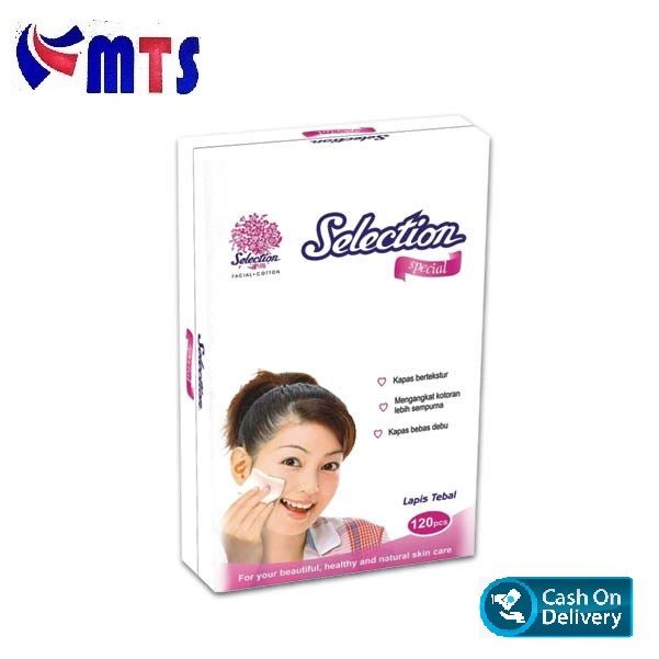 COD - Beli 5 GRATIS 5 Selection Special Kapas Lapis Tebal isi 120 pcs ...