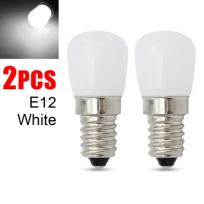 New LED Light Bulb E12 E14 220V Refrigerator Bulbs Refrige Display Lamp Mini Night Lights High Brightness Home Decor Chandelier