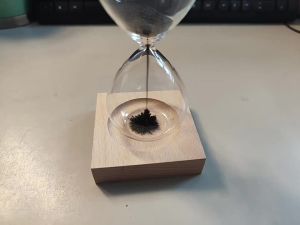 Creative Sandglass Sand Awaglass Hand-blown Timer Clock Magnet Magnetic Hourglass Ampulheta Crafts Sand Clock Hourglass Timer
