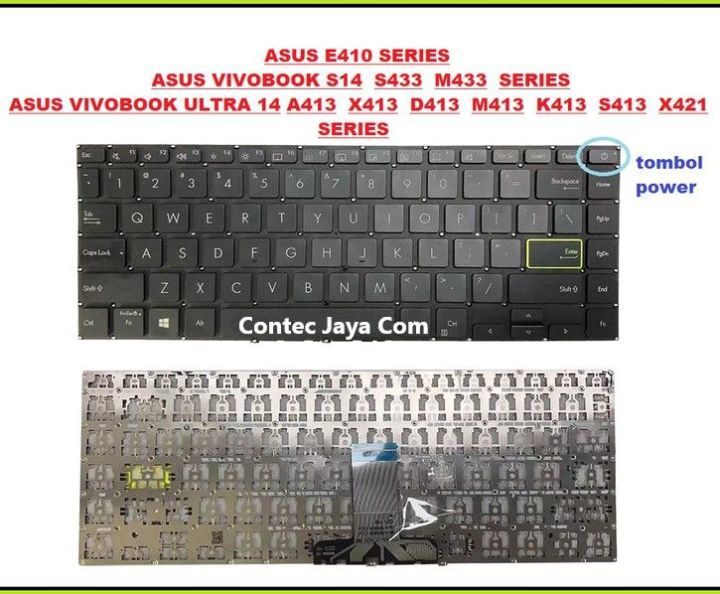 Keyboard Asus VivoBook S14 A413 M433 S433 K413 S413 X413 X421