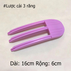 Lược Kẹp Phồng Tóc Không Nhiệt 3 Răng Và 6 Răng Kẹp Tạo Phồng Chân Tóc Tạo Kiểu Làm Dày Tóc Bồng Bềnh Tự Nhiên Siêu Xinh