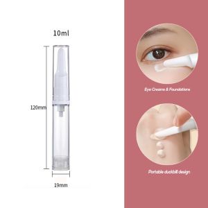 Portable Travel Bottle Duck Bill Vacuum Bottle Liquid Foundation Dispenser Bottle Essence Sample Container