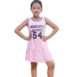 Đầm váy bé gái sát nách dễ thương 100%Cotton (3-12 Tuổi) - DAHANAKids TA07-TA08