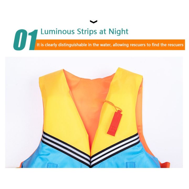 Life Vest Jacket Kids Marine Safety Life Jacket For Outdoor Water Sport ...