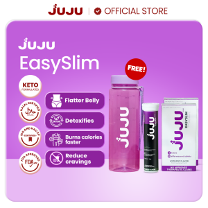 JUJU EasySlim - Avocado Flavor 2 Boxes (60 Tablets) Best for Slimming Weight Loss o Pampapayat and Fat Burner which Flushes the Toxins Fights the Cravings and Promotes a Healthy Diet