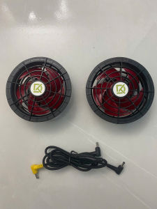 Bộ phụ kiên - Áo quạt điều hòa  cao cấp 15v - (Pin 50.000 mAH tốc độ quay 5500V/phút sạc  dây nối)