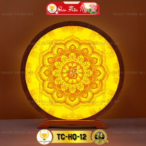 [Xưởng tuyển đại lý] Đèn hào quang trúc chỉ in_TC63