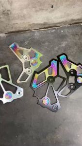 Che Pen  Nẹp sườn TITAN cho xe Raider FI  Satria màu Đen  Bạc