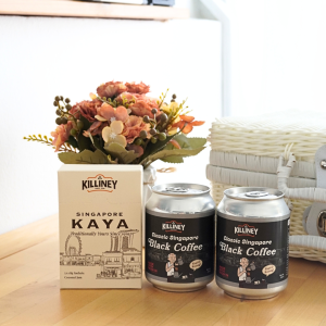Nanyang Breakfast On-The-Go Bundle (Kaya Sachet Box & Canned Black Coffee)