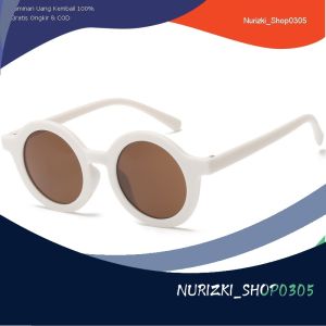 Kacamata Anak Anak Bulat 0 - 8 Tahun Anti UV Outdoor Anti UV 400