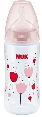 NUK Premium Choice PP Bottle with Temperature Control 150ml/ 300ml w/Silicone Teat