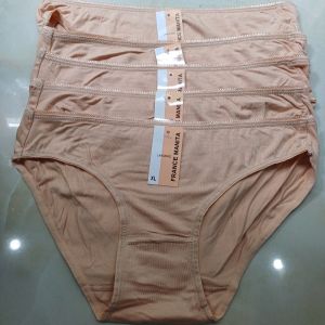 Combo 5 Quần Lót Nữ Freeship Cotton Lụa Mềm Mát Co Giãn Thấm Hút Màu Cam Mr10 Từ 35kg Đến 65Kg Nội Y Marketonline