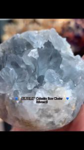 ✨ 天青石原矿 ✨💙 Natural Celestite Raw Cluster for home decoration propose