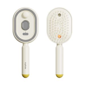 STAR-GIRL Hair Care Red Light Spray Massage Comb Anti-Frizz Large Tank Multi-Function Electric Spray Hair Brush Hairdressing Combs Anti-Static 2-In-1 Misting Hair Brush Women
