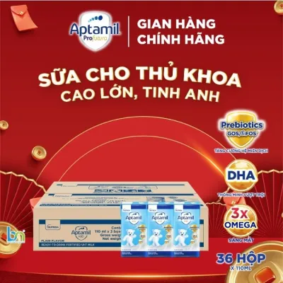 1 THÙNG SỮA CÔNG THỨC PHA SẴN APTAMIL KID 110ML
