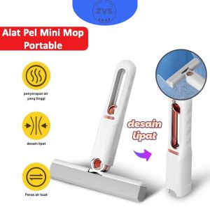 Alat Pel Pembersih Ruangan Serbaguna - Mini Mop Home Car Portable Alat Pel Serbaguna