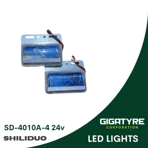 GIGATYRE - SD-4010A-4 24V LED Lamp – SHILIDUO Brand | Blue Side Marker/ Clearance Light for Trucks Trailers and Buses