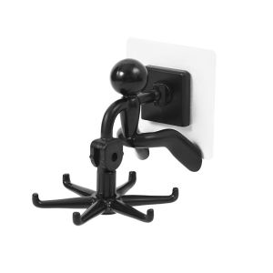 Houseeker phim hoạt hình 6 Móc giá lưu trữ sáng tạo 360 độ xoay vật đựng vật chứa treo dụng cụ nhà bếp kệ phụ kiện nhà bếp