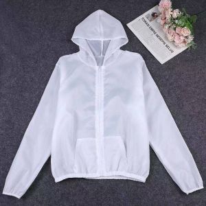 FED Womens Thin Hood Coat UV Protection