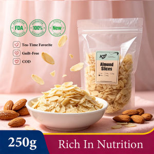 Premium Sliced Almonds 500g Natural Baking Topping for Cakes & Pastries Crunchy Healthy Snack