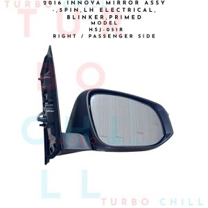 HSJ-051R 2016 INNOVA mirror assy -5pinRH electrical blinkerprimed