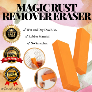 Multipurpose Magic Eraser  Stainless Steel Decontamination Artifact Eraser Removes Toughest Stain & Dirt Rubber Rust Eraser Limescale Rust Glass Cleaning Eraser